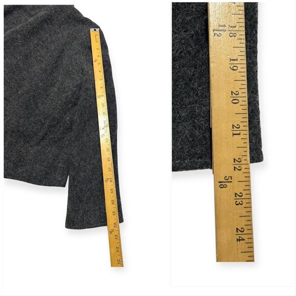 Vintage Nina Ricci Gray Wool Blend Jacket, Size 42 FR/M - Picture 13 of 14